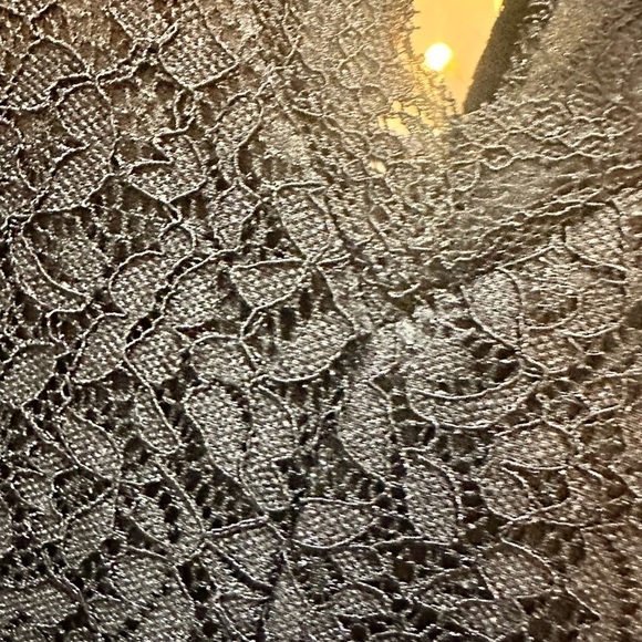 Torrid Black Jumpsuit Lace Sleeves NWT Size 22 - Picture 4 of 9